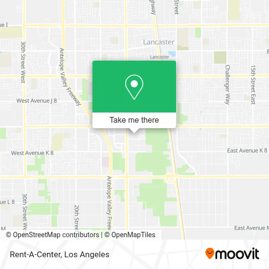 Rent-A-Center map