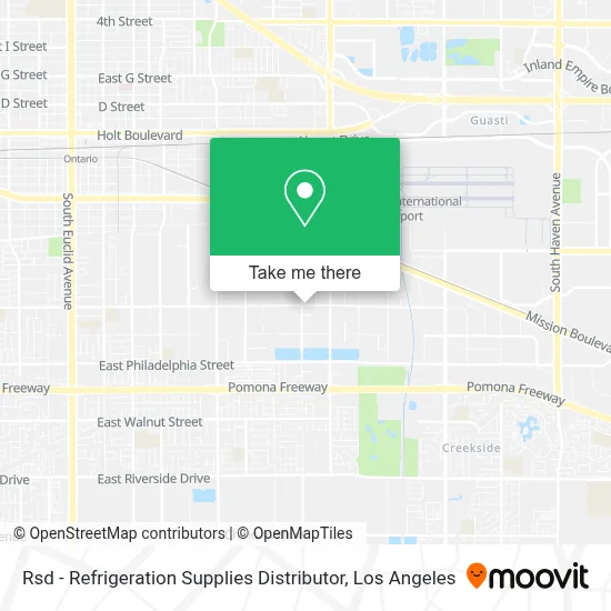 Rsd - Refrigeration Supplies Distributor map