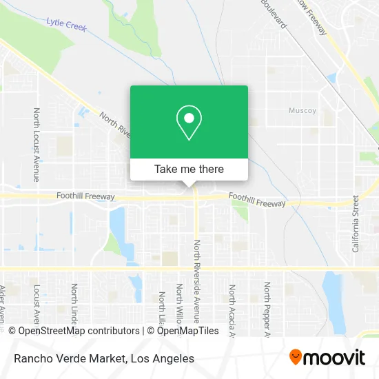 Rancho Verde Market map