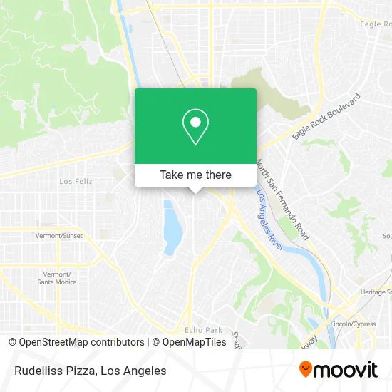 Rudelliss Pizza map