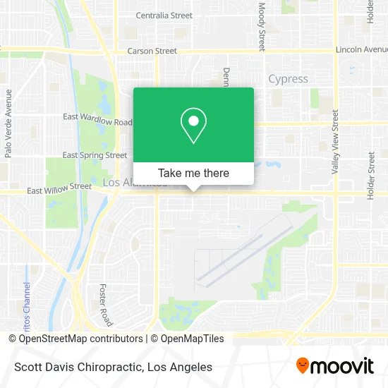 Scott Davis Chiropractic map