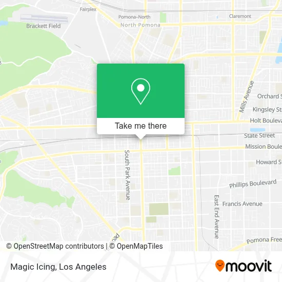 Magic Icing map