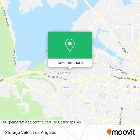 Storage Valet map
