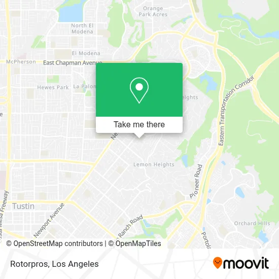 Rotorpros map