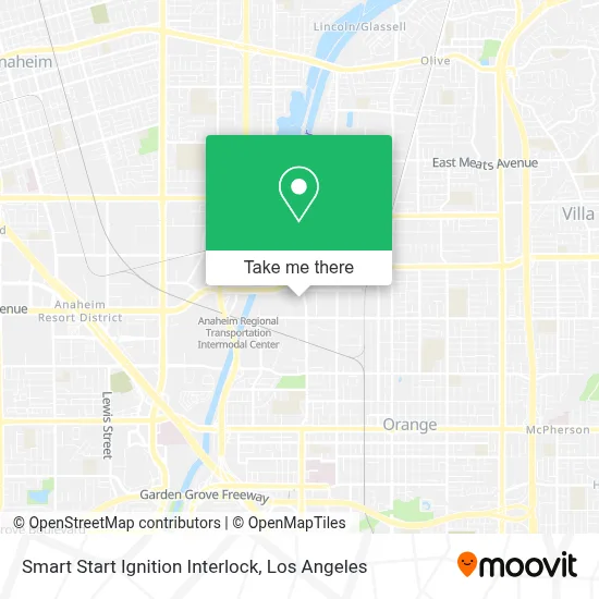 Smart Start Ignition Interlock map