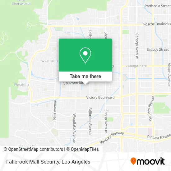 Fallbrook Mall Security map