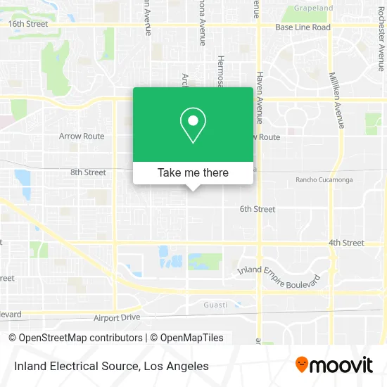 Inland Electrical Source map