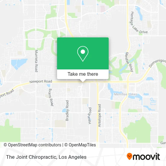 The Joint Chiropractic map
