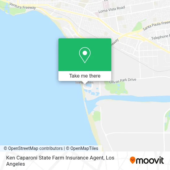 Ken Caparoni State Farm Insurance Agent map