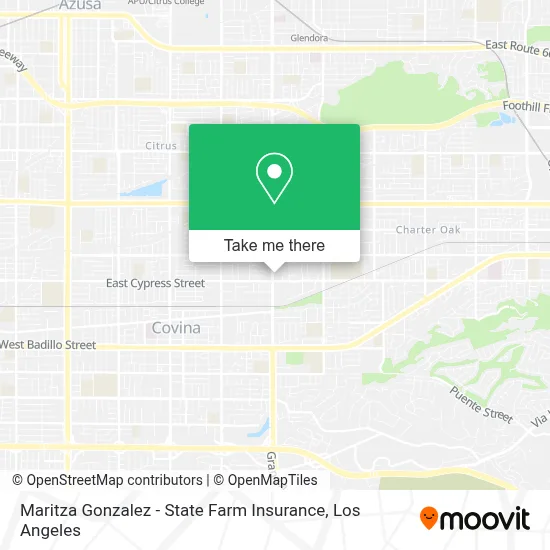 Maritza Gonzalez - State Farm Insurance map