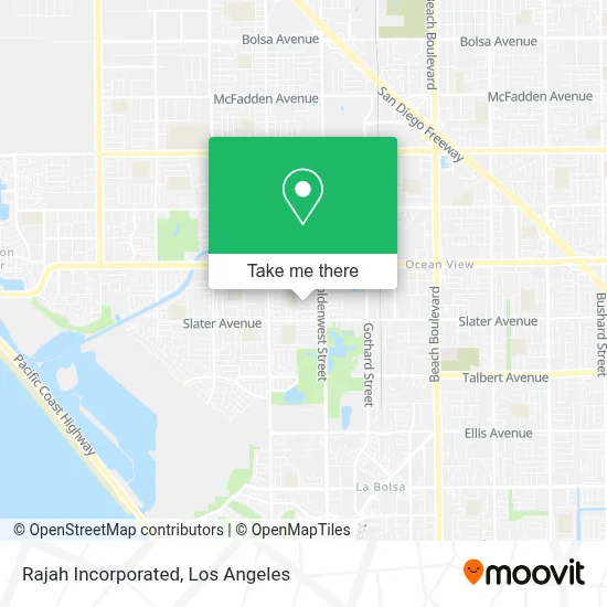 Rajah Incorporated map
