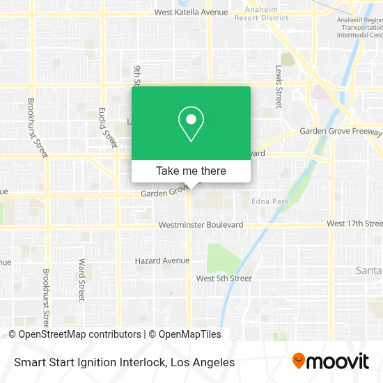 Smart Start Ignition Interlock map
