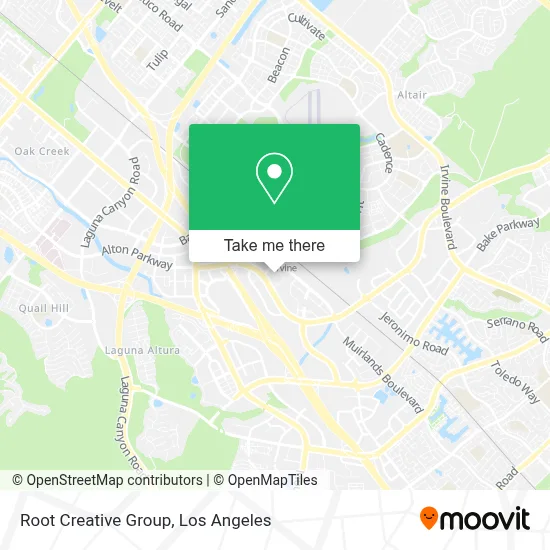 Root Creative Group map