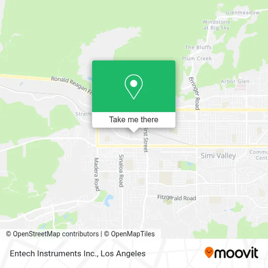 Entech Instruments Inc. map