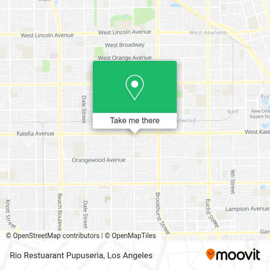 Rio Restuarant Pupuseria map