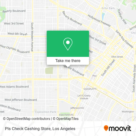 Pls Check Cashing Store map