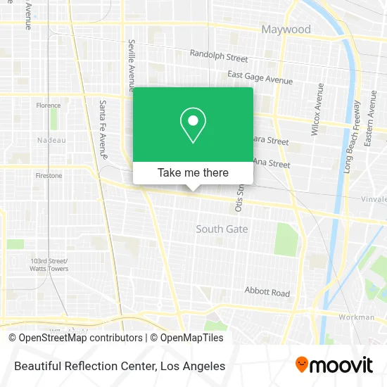 Beautiful Reflection Center map