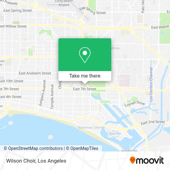 Wilson Choir map