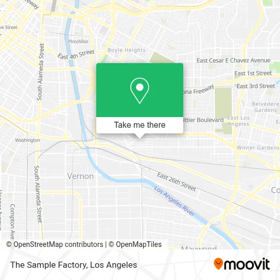 The Sample Factory map