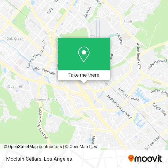 Mcclain Cellars map