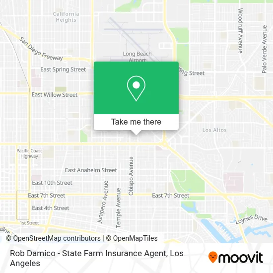 Rob Damico - State Farm Insurance Agent map