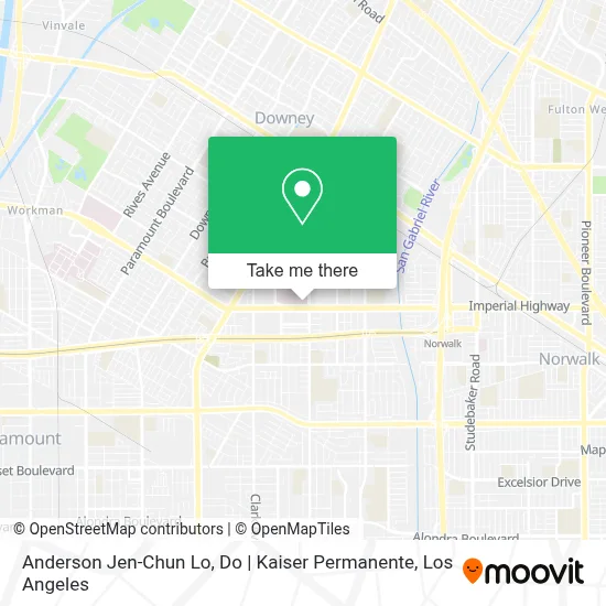 Anderson Jen-Chun Lo, Do | Kaiser Permanente map