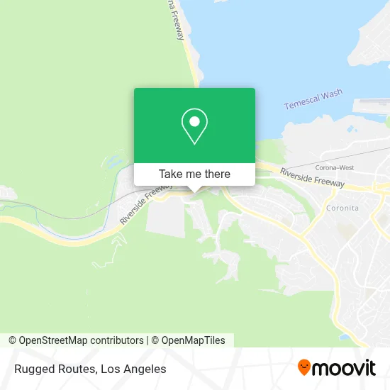 Rugged Routes map