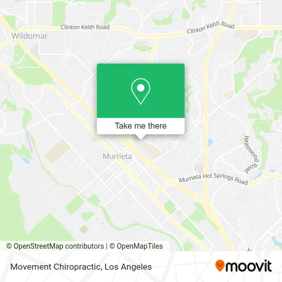 Movement Chiropractic map