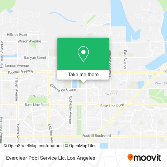 Everclear Pool Service Llc map