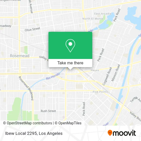Ibew Local 2295 map