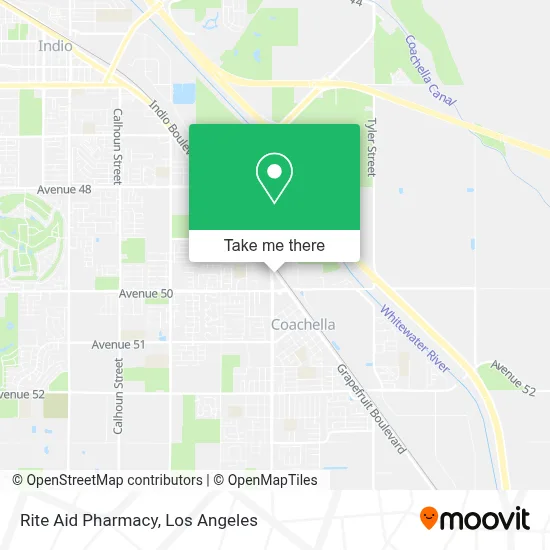 Rite Aid Pharmacy map
