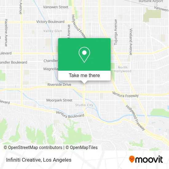 Infiniti Creative map