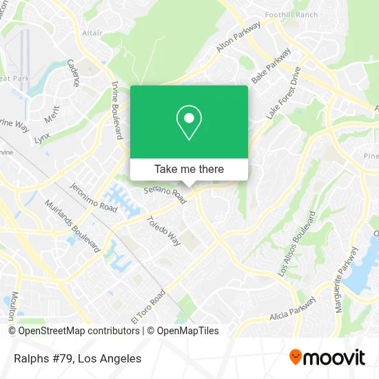 Ralphs #79 map