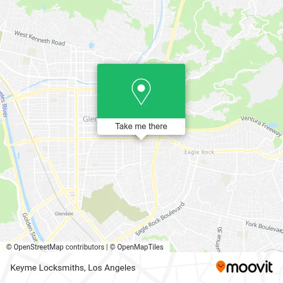 Keyme Locksmiths map