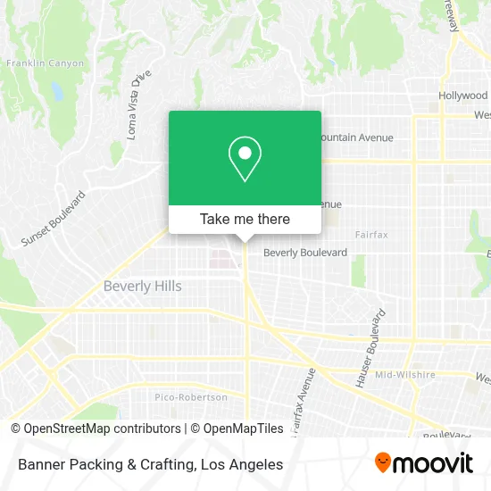Banner Packing & Crafting map