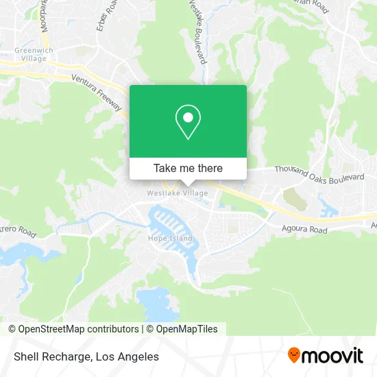 Shell Recharge map