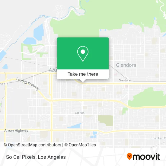 So Cal Pixels map