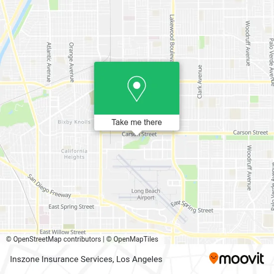 Inszone Insurance Services map