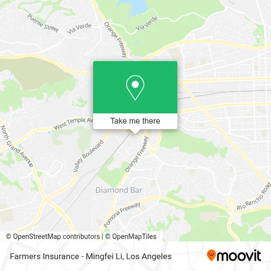 Farmers Insurance - Mingfei Li map