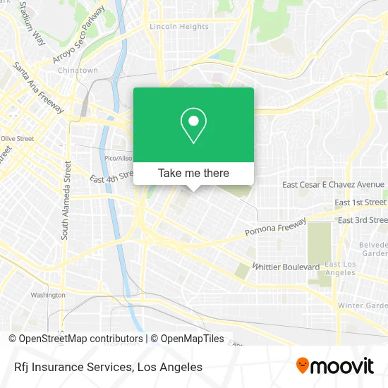 Rfj Insurance Services map