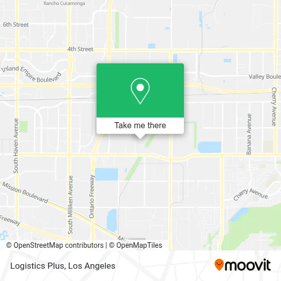 Logistics Plus map