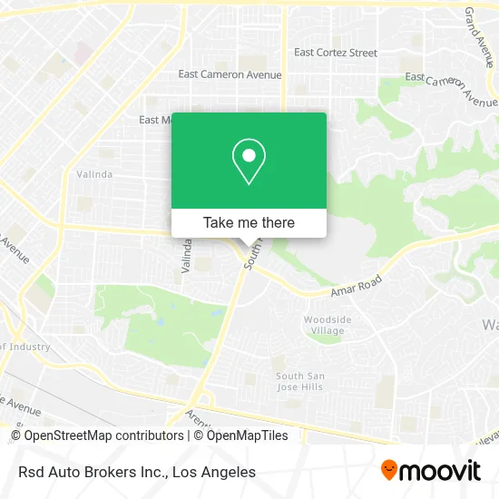 Rsd Auto Brokers Inc. map