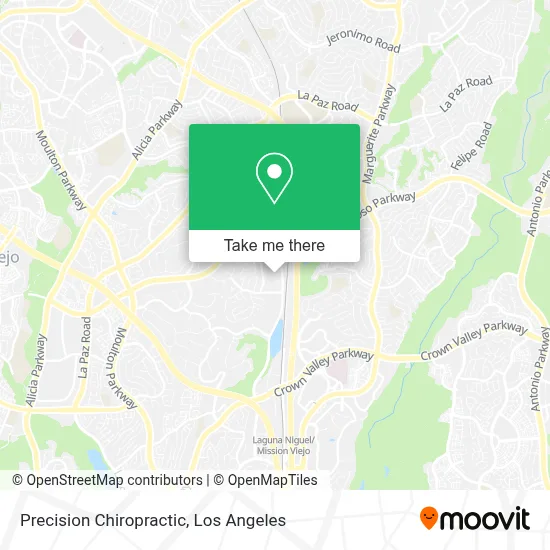 Precision Chiropractic map