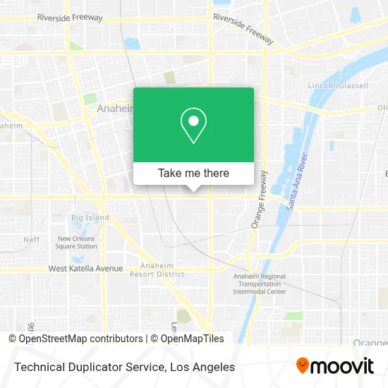 Technical Duplicator Service map