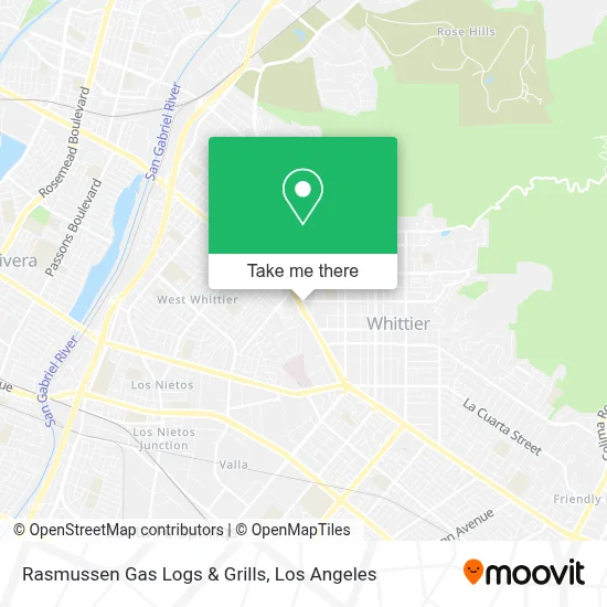 Rasmussen Gas Logs & Grills map