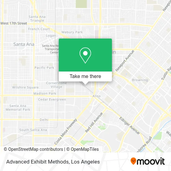 Advanced Exhibit Methods map