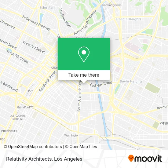 Relativity Architects map
