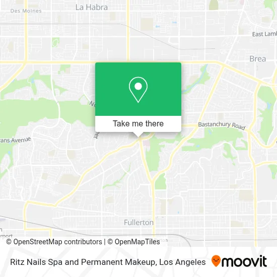 Ritz Nails Spa and Permanent Makeup map