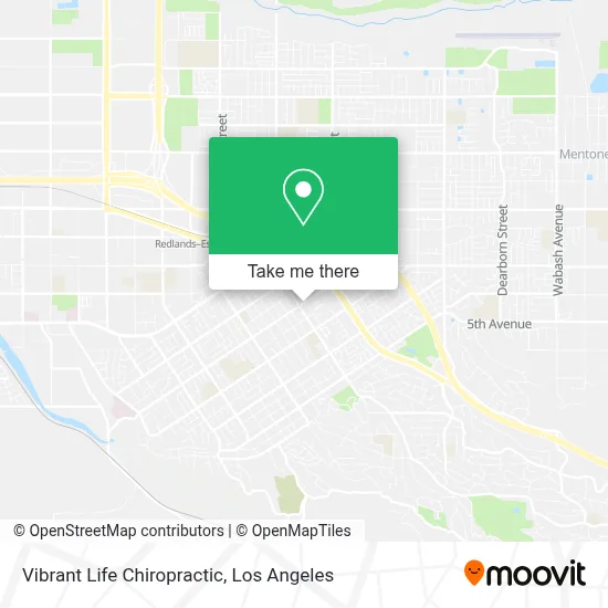 Vibrant Life Chiropractic map