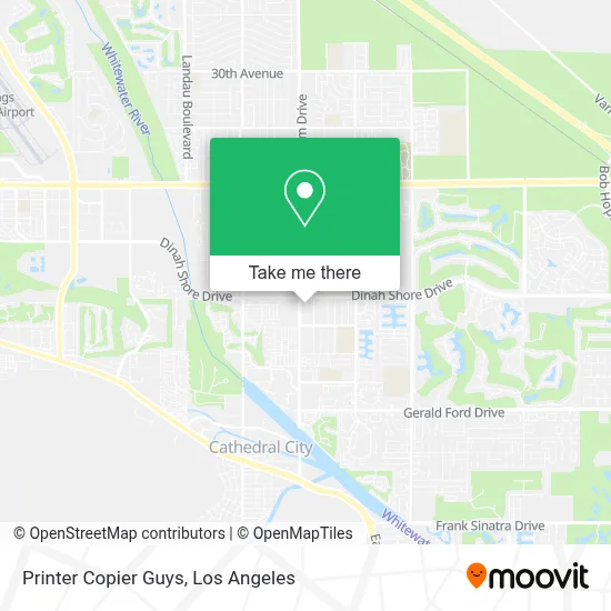 Printer Copier Guys map